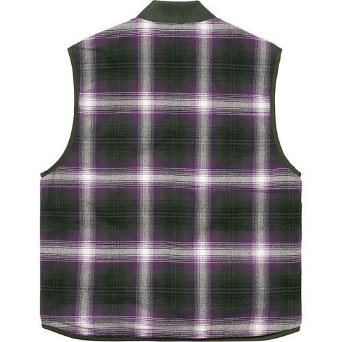 Details on Reversible Shadow Plaid Vest None from fall winter
                                                    2017 (Price is $158)