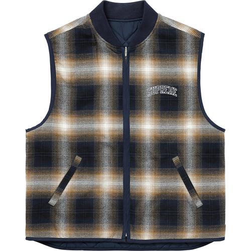 Details on Reversible Shadow Plaid Vest None from fall winter
                                                    2017 (Price is $158)