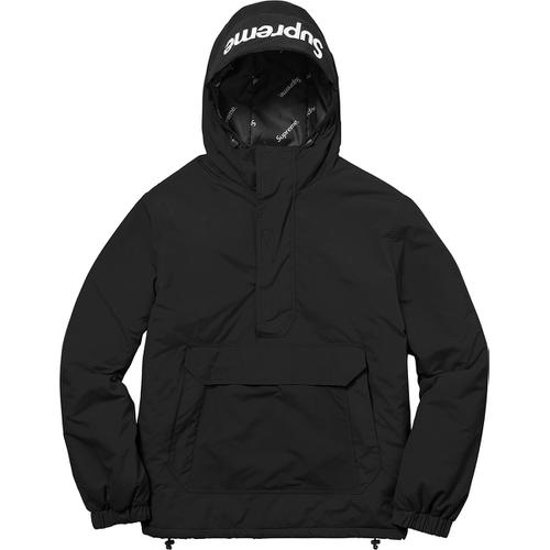 Hooded Logo Half Zip Pullover - fall winter 2017 - Supreme
