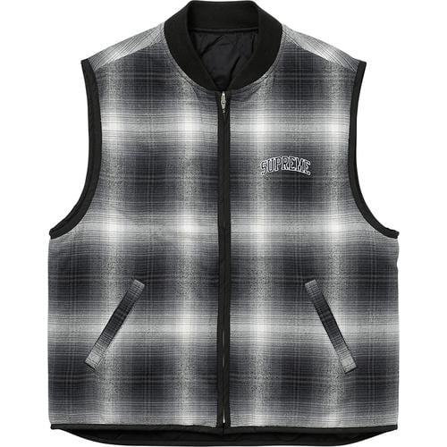 Details on Reversible Shadow Plaid Vest None from fall winter
                                                    2017 (Price is $158)