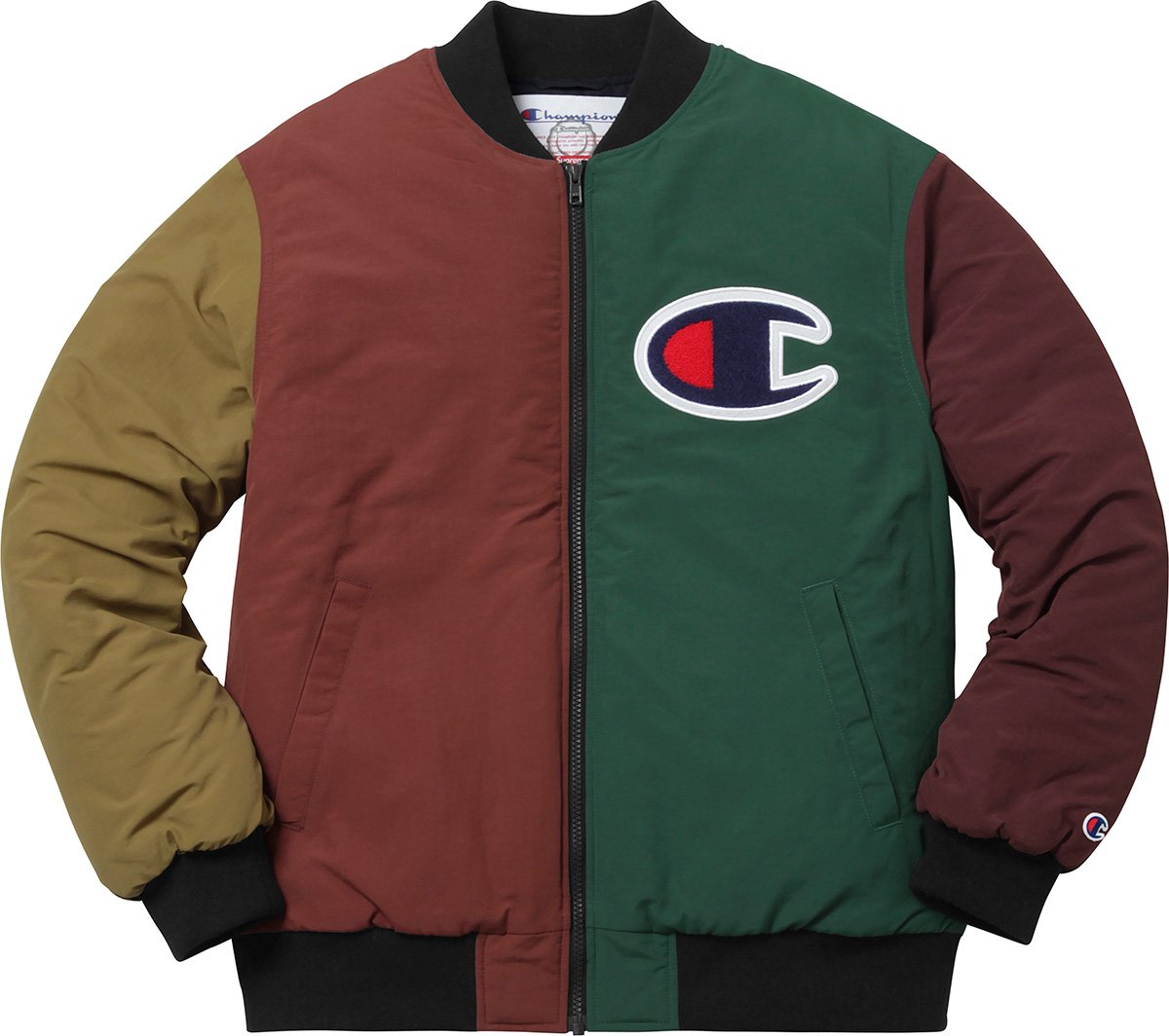 Champion Blocked Jacket - fall winter 2017 Supreme