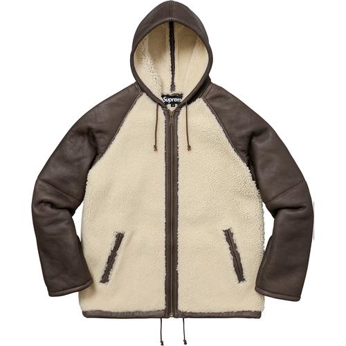 Details on Reversed Shearling Hooded Jacket None from fall winter 2017 (Price is $1248)