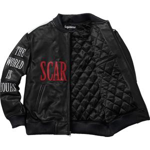 scarface supreme leather jacket