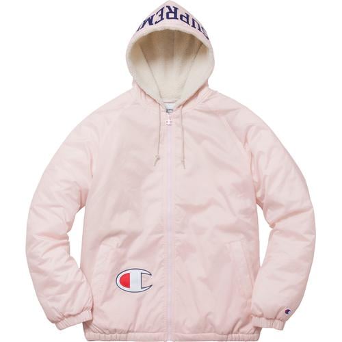 Details on Supreme Champion Sherpa Lined Hooded Jacket None from fall winter
                                                    2017 (Price is $210)