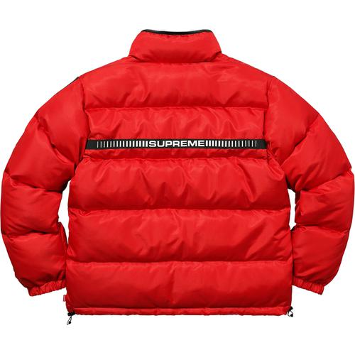 Details on Reflective Sleeve Logo Puffy Jacket None from fall winter
                                                    2017 (Price is $328)