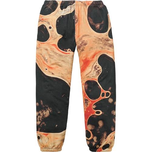 Supreme Blood and Semen Sweatpant released during fall winter 17 season