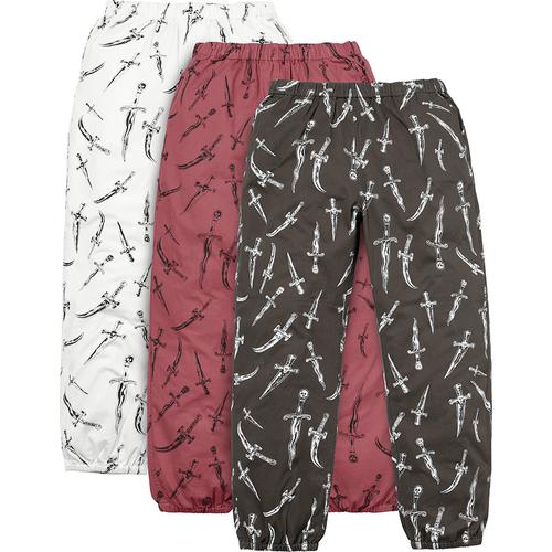 Supreme Daggers Pant for fall winter 17 season