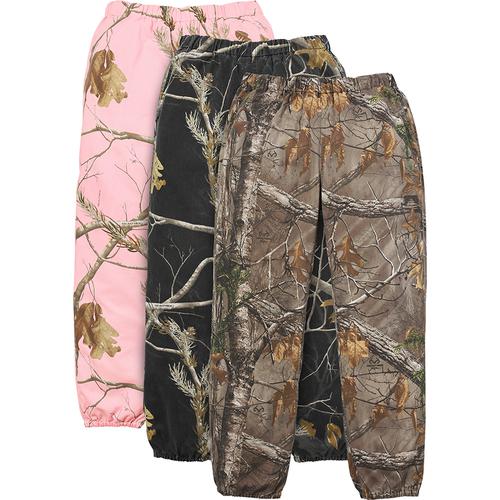 Supreme Realtree Camo Flannel Pant for fall winter 17 season