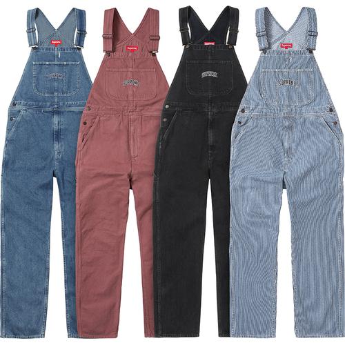 Supreme Washed Denim Overalls releasing on Week 1 for fall winter 17