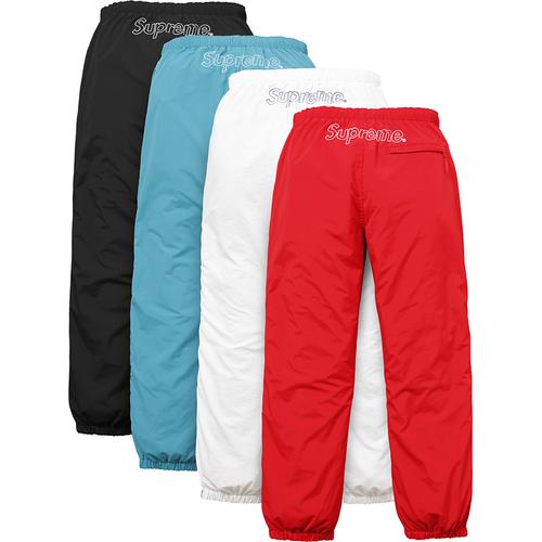 Supreme Piping Track Pant for fall winter 17 season