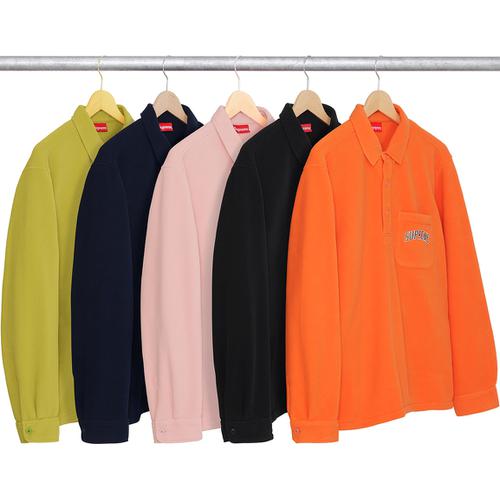 Supreme Polartec Pullover Shirt for fall winter 17 season