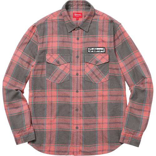 Details on God Bless Plaid Flannel Shirt None from fall winter
                                                    2017 (Price is $118)