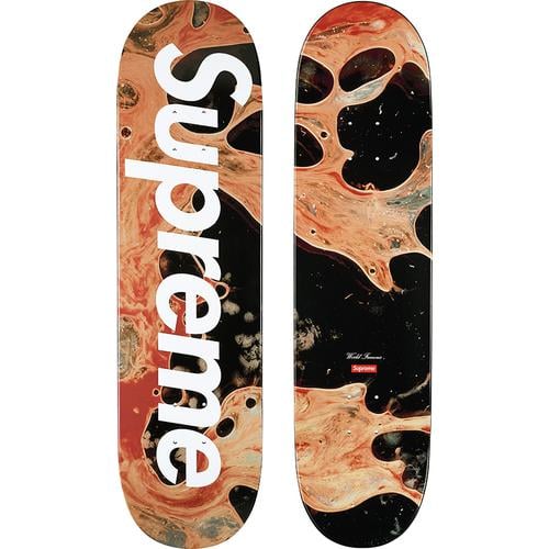 Supreme Blood and Semen Skateboard released during fall winter 17 season