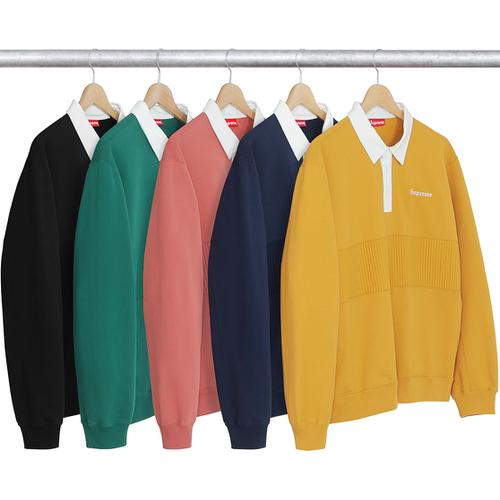 Supreme Rugby Sweatshirt for fall winter 17 season