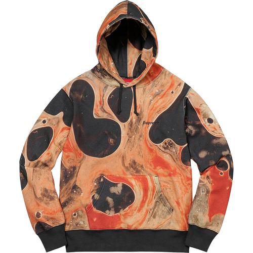 Supreme Blood and Semen Hooded Sweatshirt for fall winter 17 season