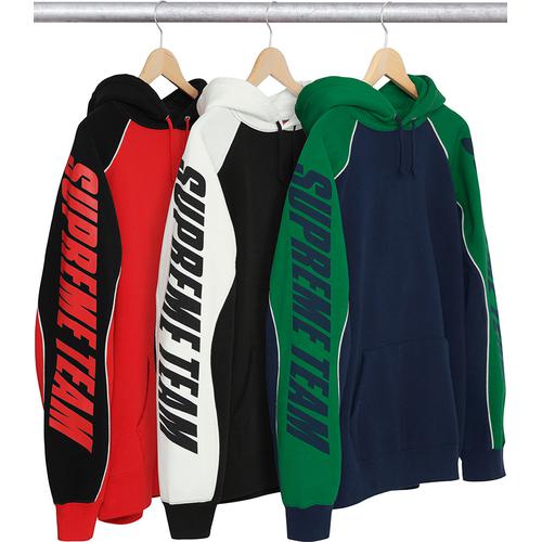 Details on Supreme GT Hooded Sweatshirt  from fall winter 2017 (Price is $158)
