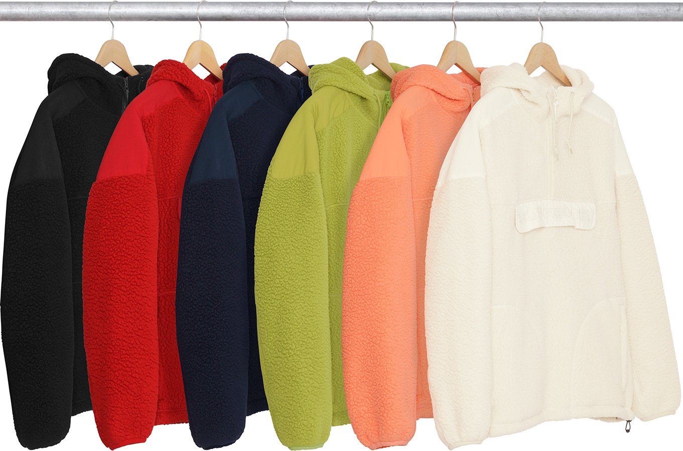 Polartec Hooded Half Zip Pullover - fall winter 2017 - Supreme