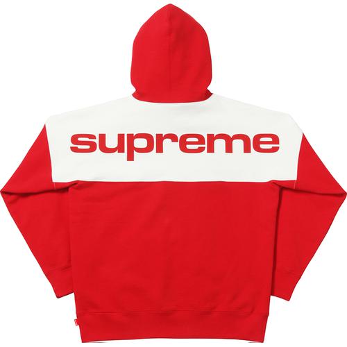 Details on Blocked Hooded Sweatshirt None from fall winter
                                                    2017 (Price is $158)