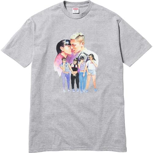 Supreme Kiss Tee released during fall winter 17 season