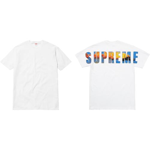 Supreme Crash Tee for fall winter 17 season