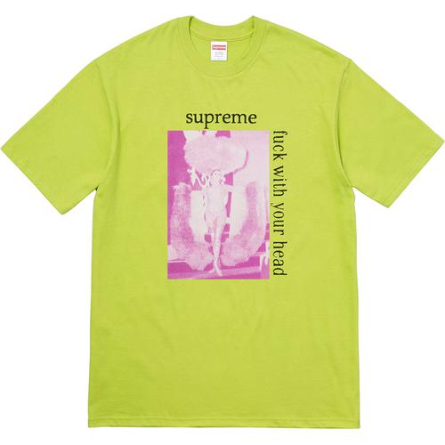 Supreme Fuck With Your Head Tee releasing on Week 1 for fall winter 2017
