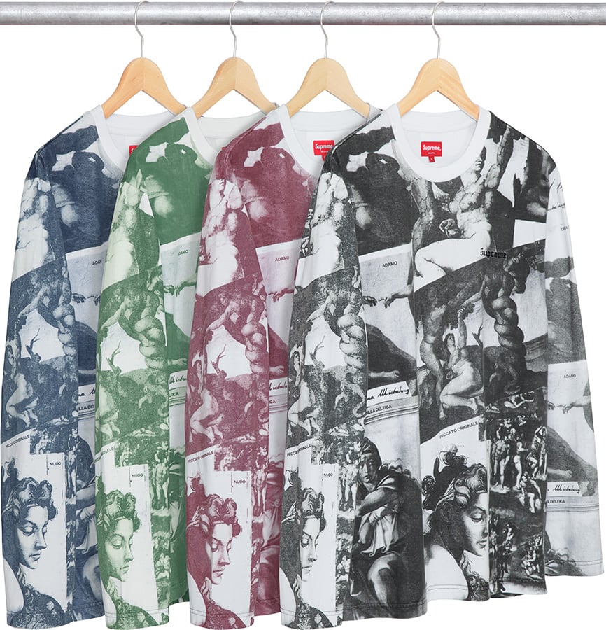 Michelangelo L S Top - fall winter 2017 - Supreme