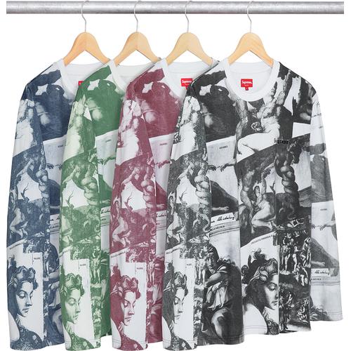 Supreme Michelangelo L S Top for fall winter 17 season