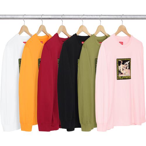 Supreme Best in the World L S Tee released during fall winter 17 season