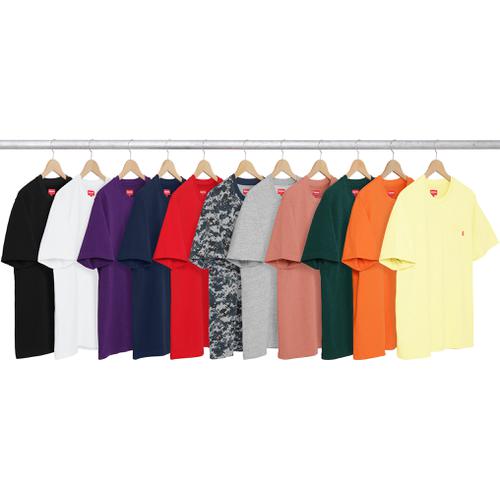 Supreme S S Pocket Tee releasing on Week 1 for fall winter 17