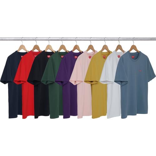 Supreme Small Box Pique Tee for fall winter 17 season