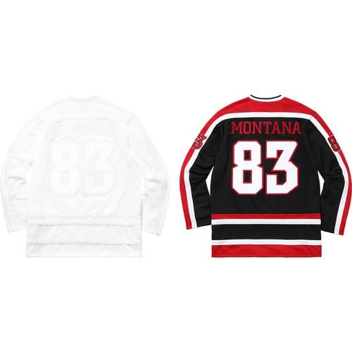 Supreme Scarface™ Hockey Jersey released during fall winter 17 season