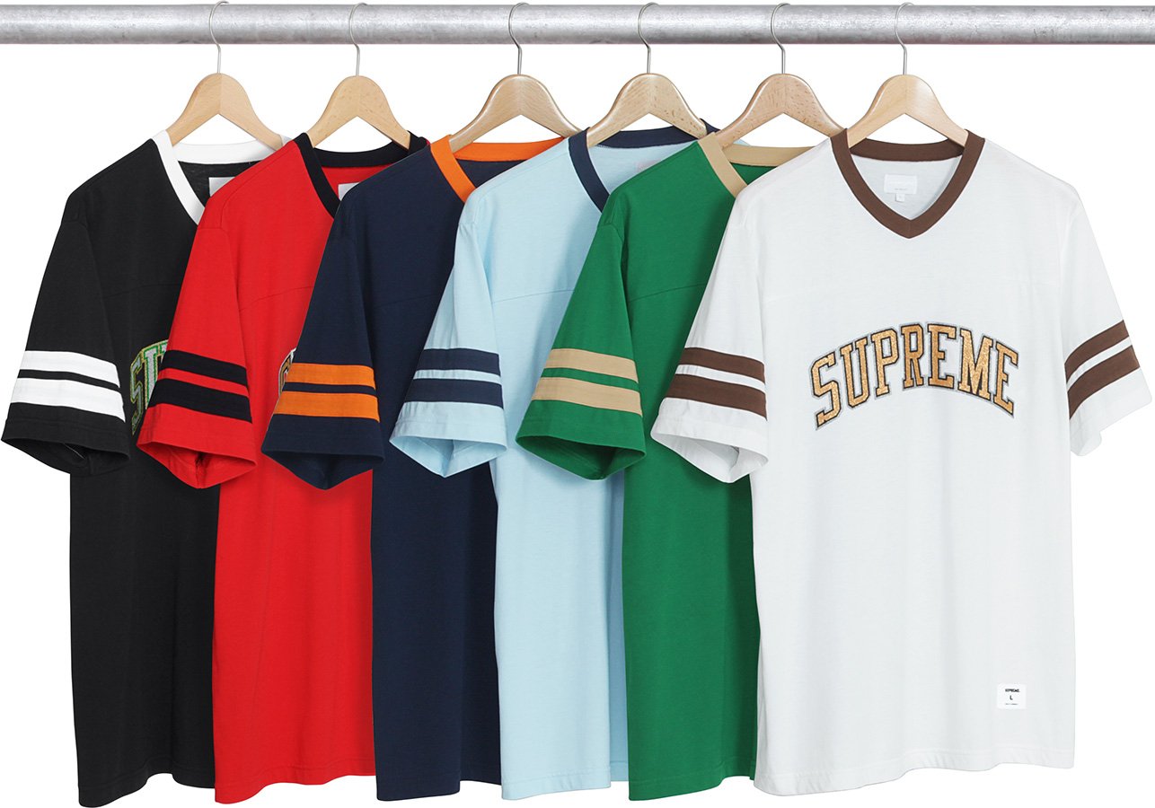 Glitter Arc Football Top - fall winter 2017 - Supreme