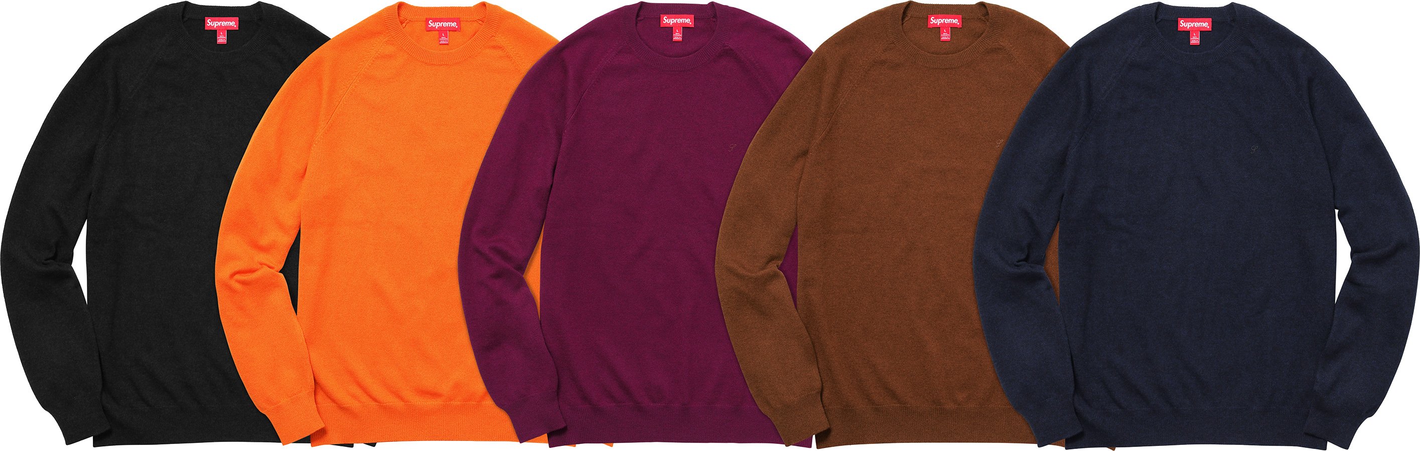 Cashmere Sweater - fall winter 2017 - Supreme