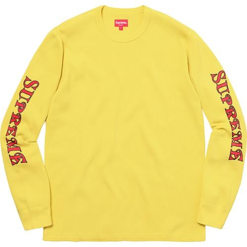 Details on Sleeve Logo Waffle Thermal None from fall winter
                                                    2017 (Price is $88)