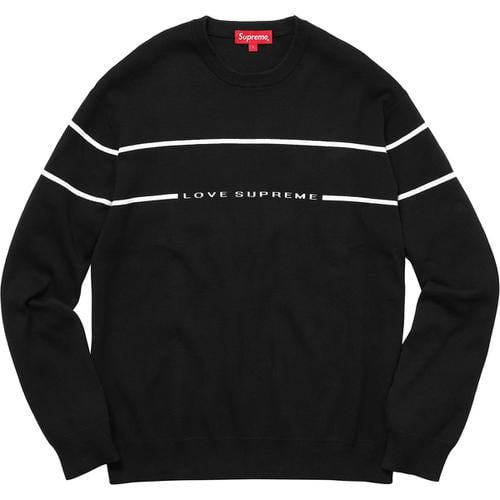 Details on Love Supreme Sweater None from fall winter
                                                    2017 (Price is $128)