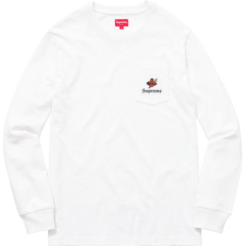 Details on Sacred Heart L S Pocket Tee None from fall winter 2017 (Price is $88)
