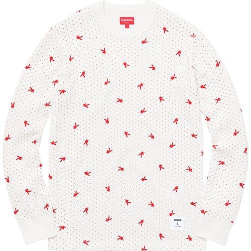 Details on Supreme Playboy© Waffle Thermal None from fall winter
                                                    2017 (Price is $110)