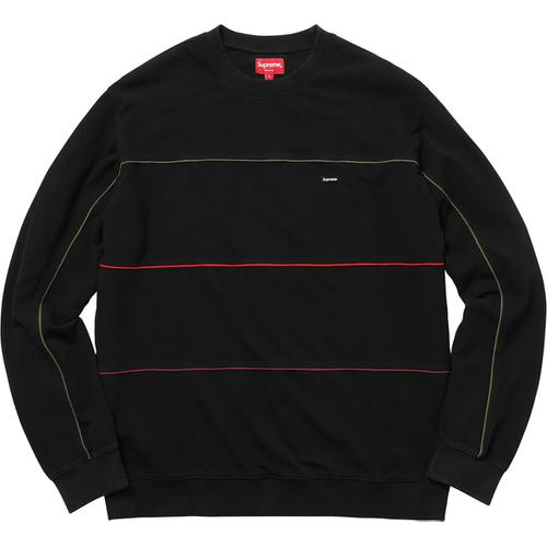 Details on Multicolor Piping Pique Crewneck None from fall winter 2017 (Price is $110)