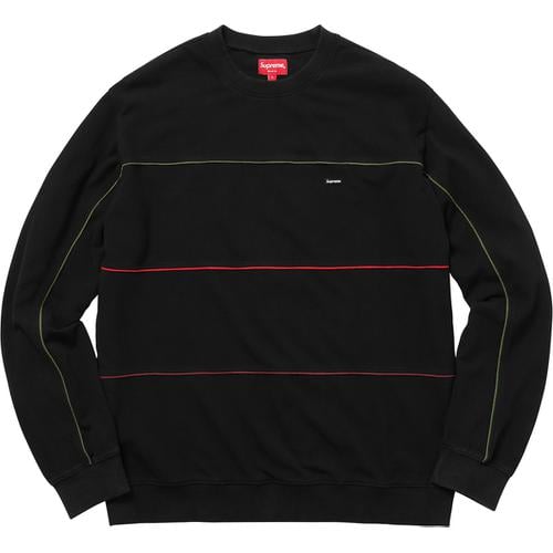 Details on Multicolor Piping Pique Crewneck None from fall winter
                                                    2017 (Price is $110)