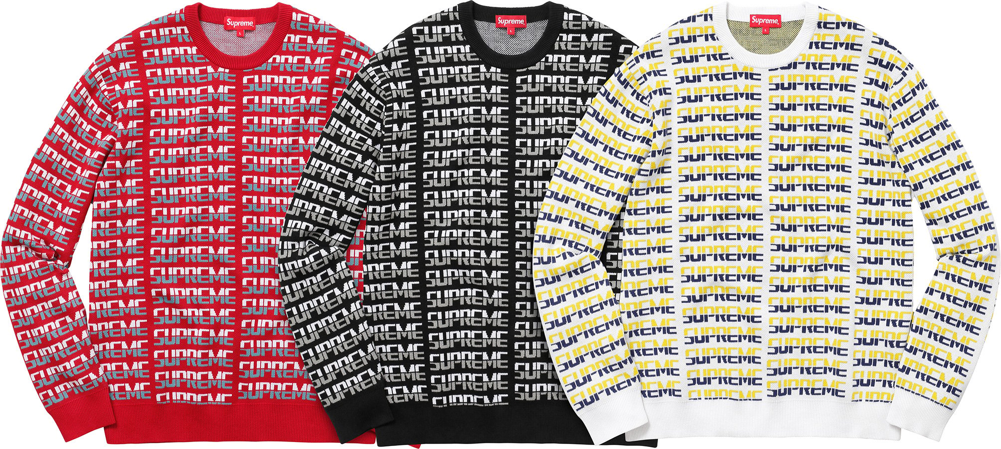 Repeat Sweater - fall winter 2017 - Supreme