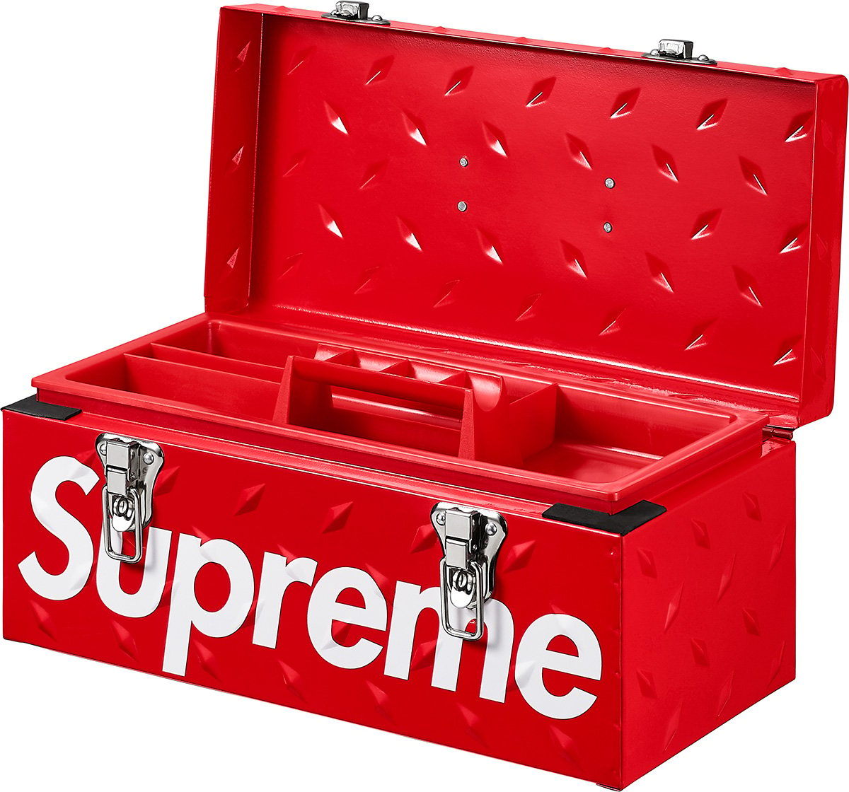 Supreme 2018AW Diamond Plate Tool Box