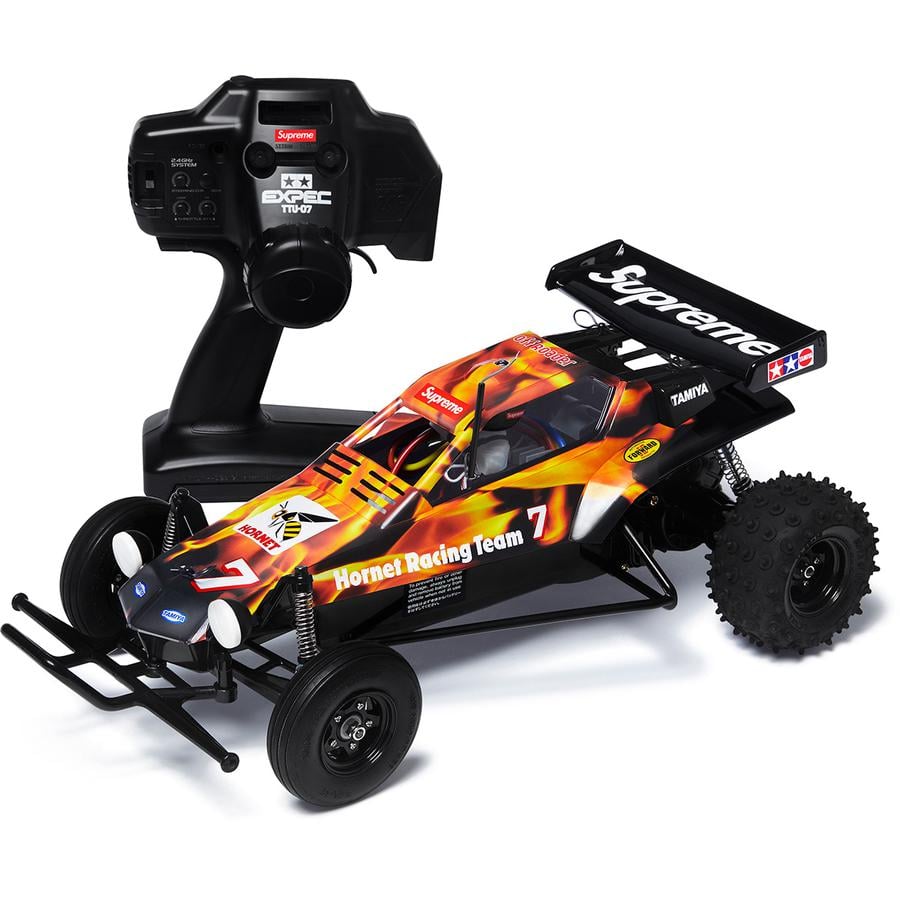 Details on Supreme Tamiya Hornet RC Car from fall winter 2018 (Price is $298)