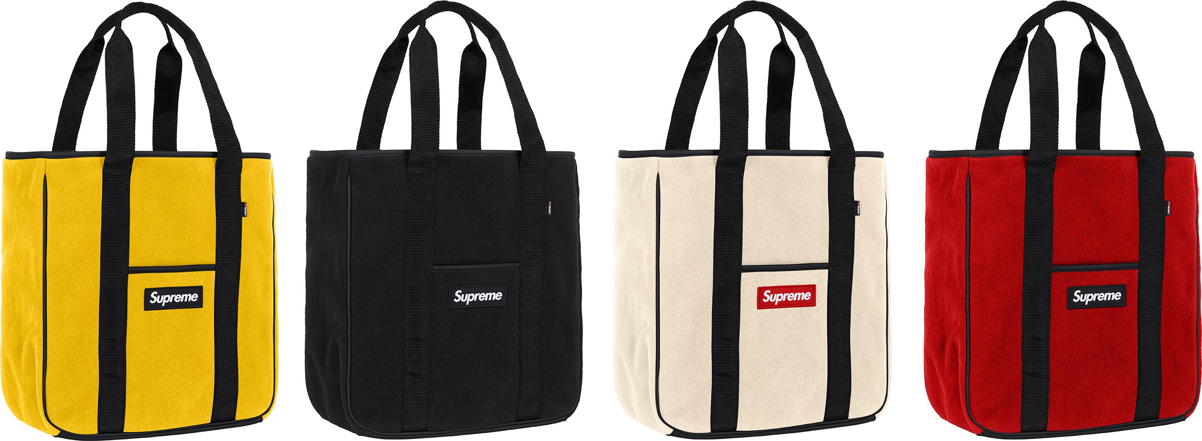 Supreme Polartec Tote bag Natural