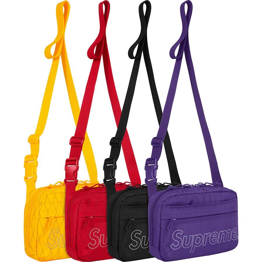 Supreme Shoulder Bag released during fall winter 18 season