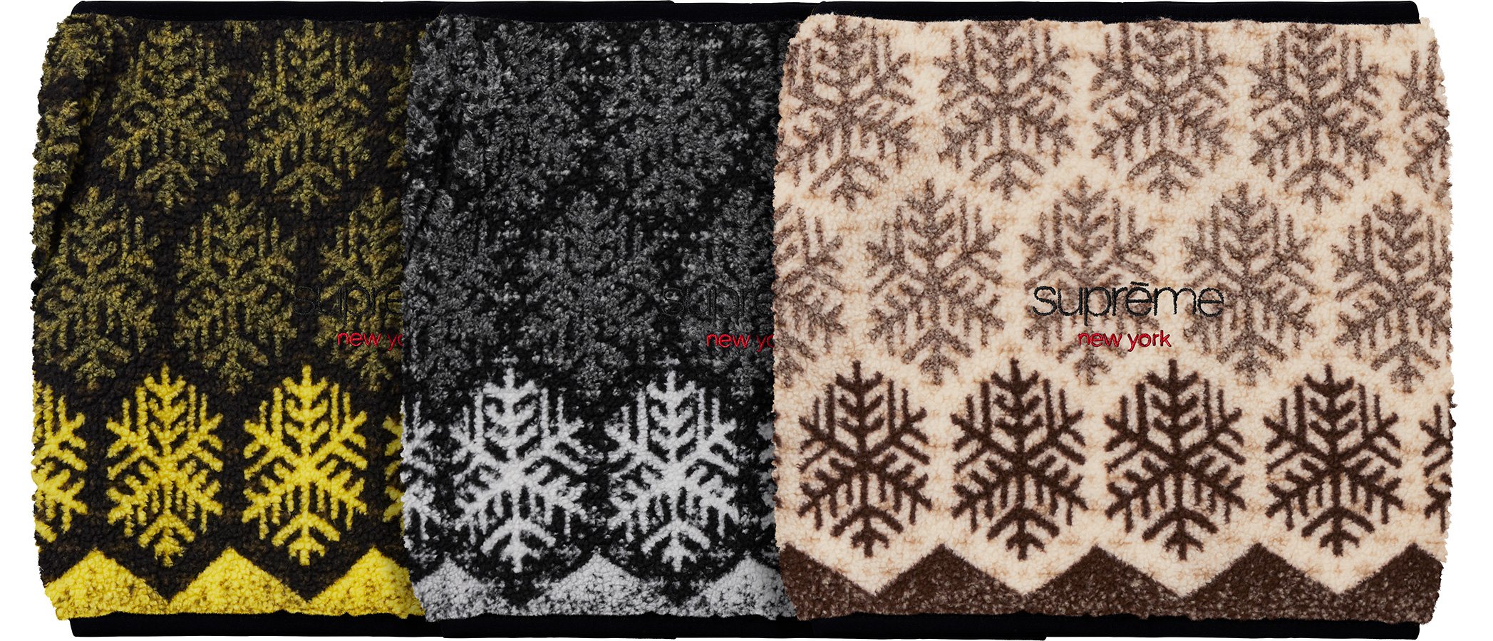 Supreme Snowflake Neck Gaiter