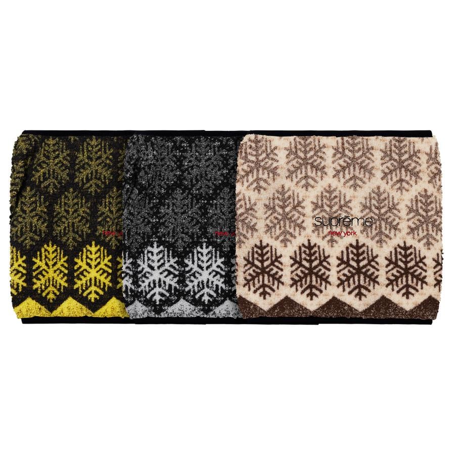 Details Supreme Snowflake Neck Gaiter - Supreme Community