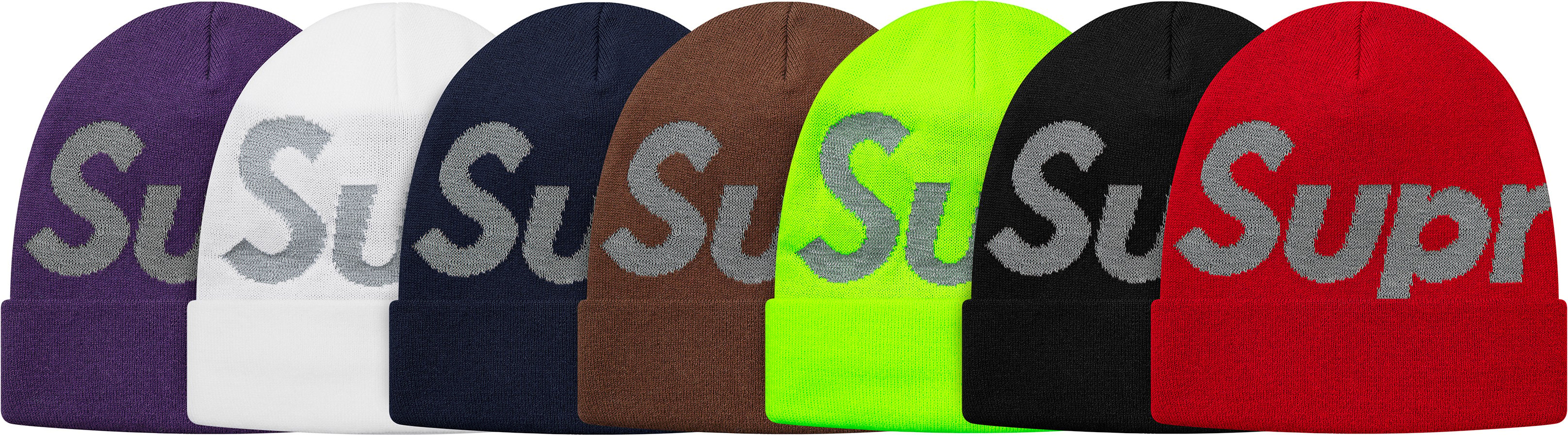 Big Logo Beanie - fall winter 2018 - Supreme