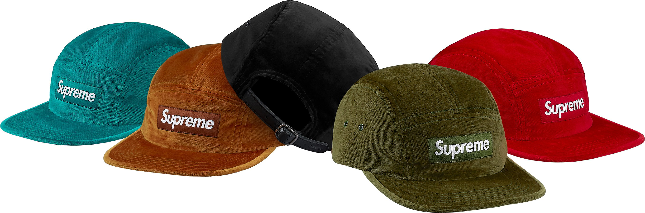 Velvet Camp Cap - fall winter 2018 - Supreme