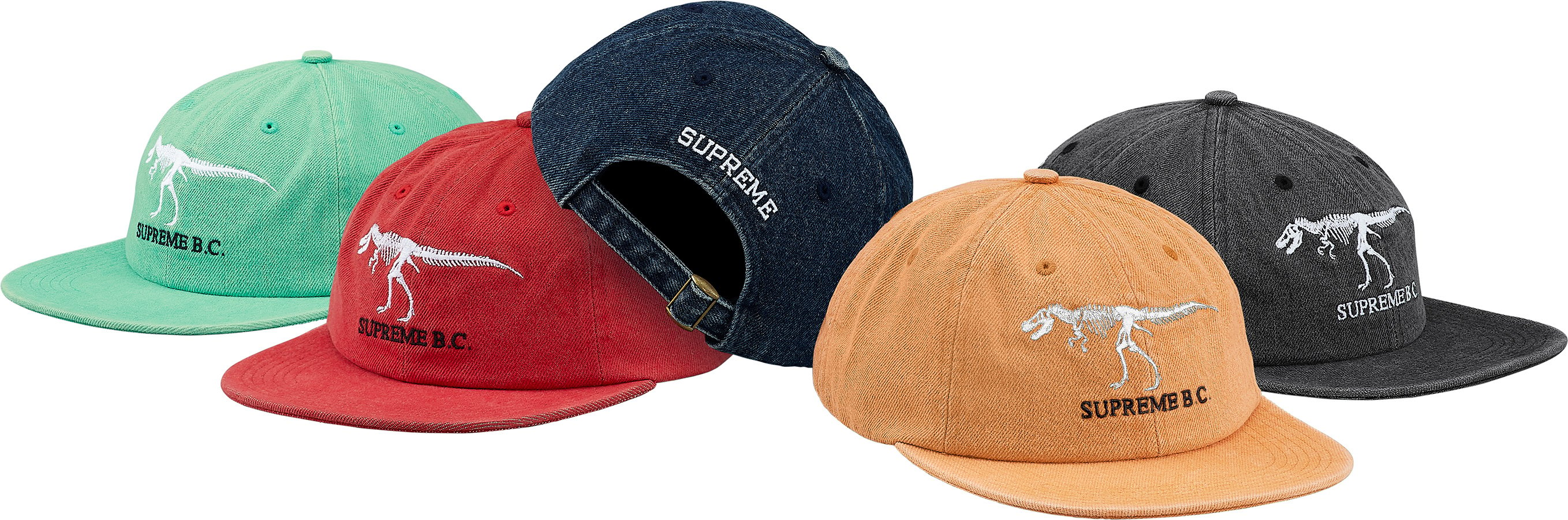 Supreme B.C.6-Panel Hat Green