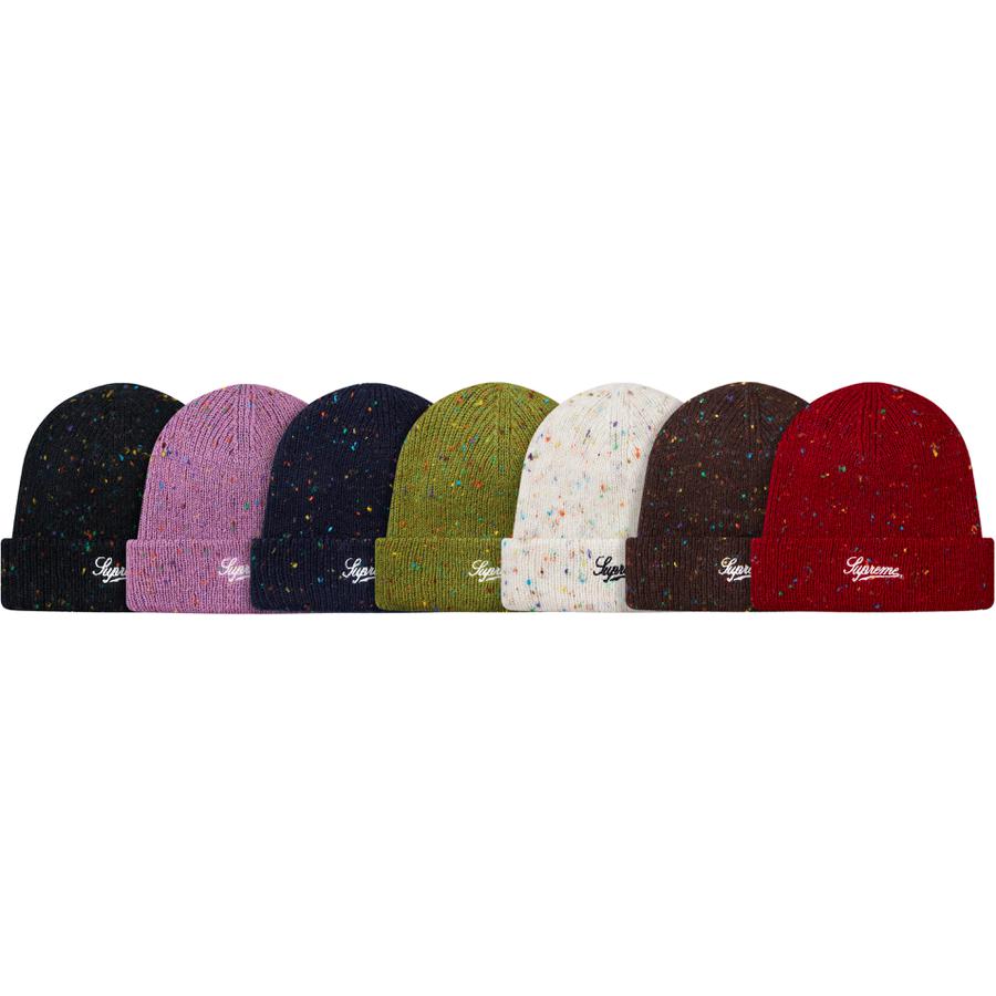 Details on Colored Speckle Beanie from fall winter
                                            2018 (Price is $32)